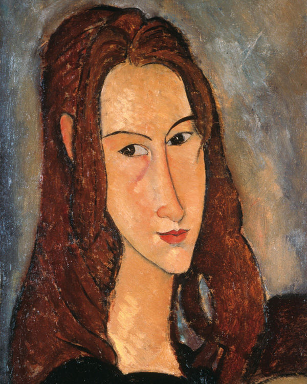 Amedeo Modigliani, Ritratto di Jeanne Hébuterne (1918), olio su tela